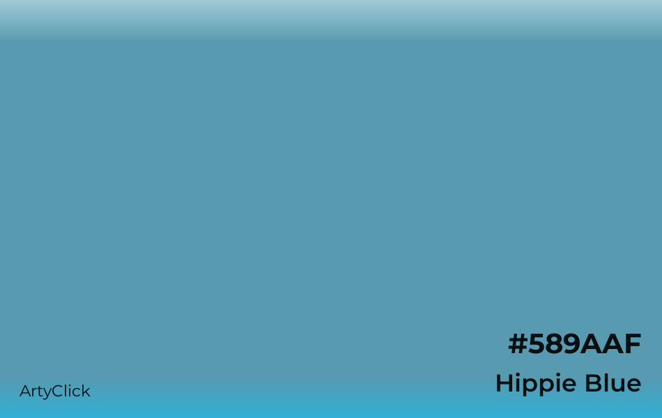 Hippie Blue #589AAF